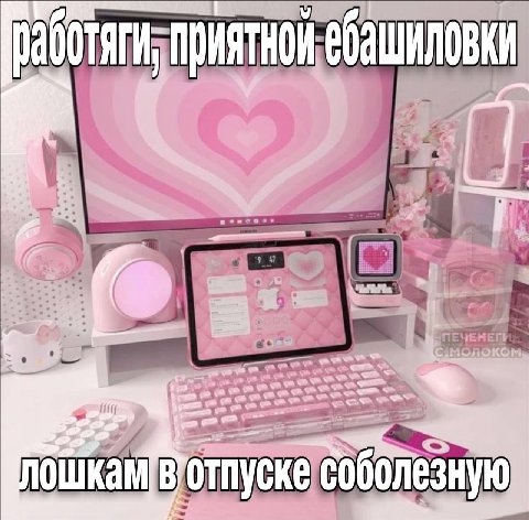 приятной Че {I В отпуске