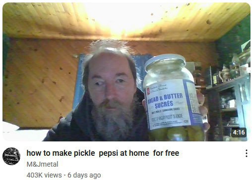 4:16 how to make pickle pepsi at home for free M&Jmetal views 6 days ago
