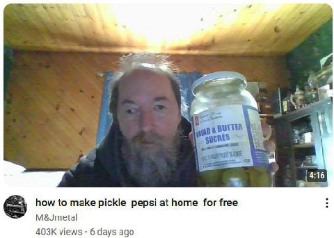 4:16 how to make pickle pepsi at home for free M&Jmetal views 6 days ago