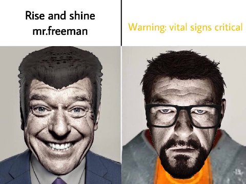 Rise and shine mr.freeman 1 7a