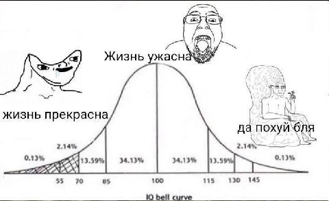 Жизнь ужасна жизнь прекрасна да похуй 2.14% 2.14% 0.13% 13.59% 34,13% 0.13% 2 55 100 115 130 145 70 85