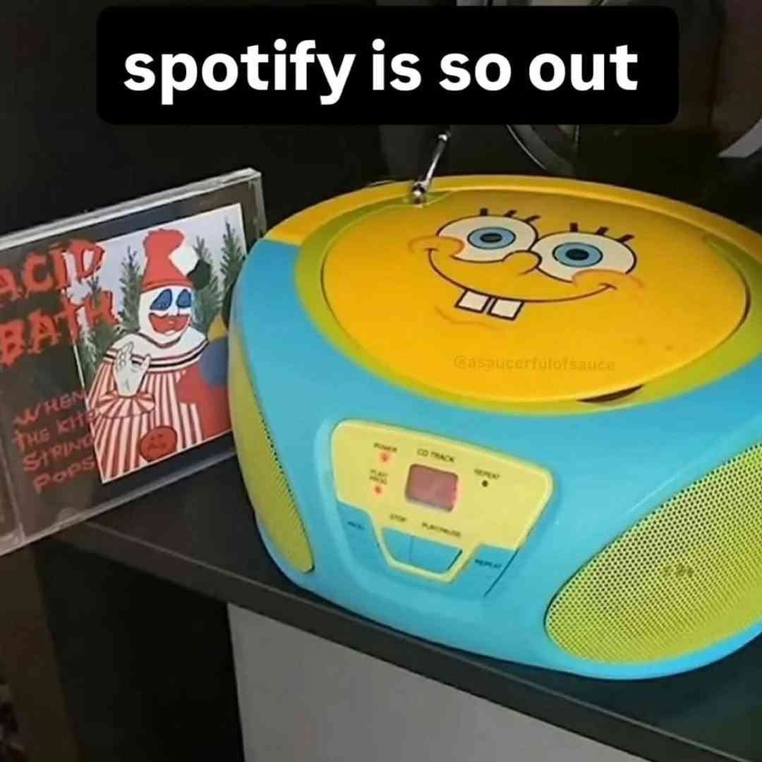 spotify is so out у
