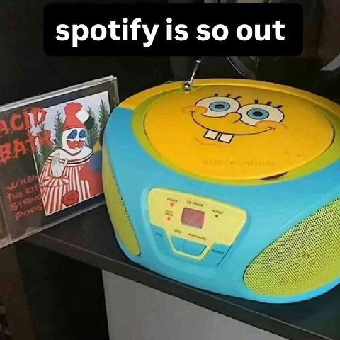 spotify is so out у