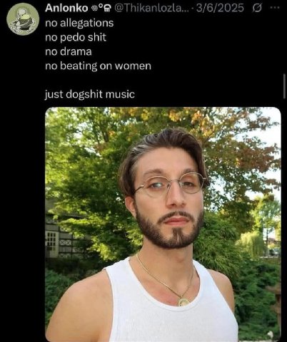 Anlonko no allegations no pedo shit по drama no beating on women just dogshit music 4