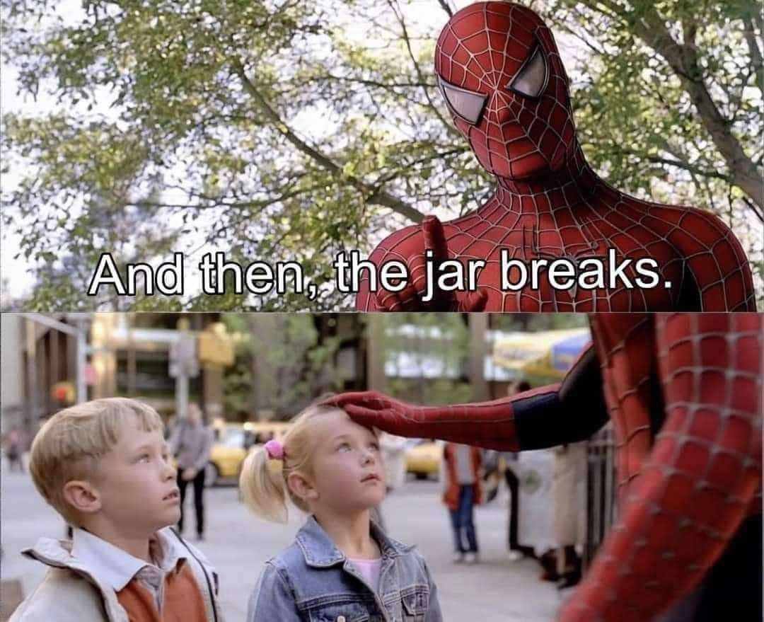 We 6 then And jar breaks. 4