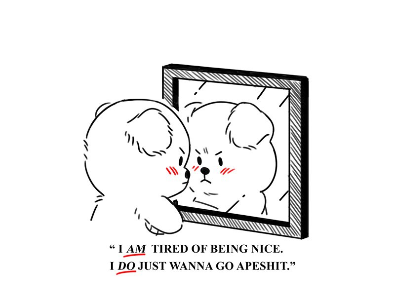 SSK 64 у “ТАМ TIRED OF BEING NICE. I JUST WANNA APESHIT.”