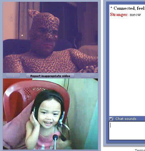 Connected, feel Stranger: meow video 4 4 Chat sounds