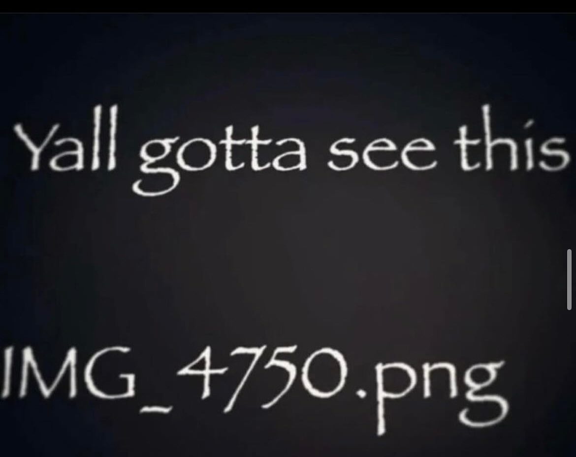 Yall gotta see this