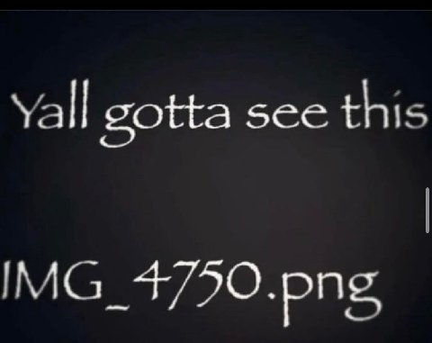 Yall gotta see this