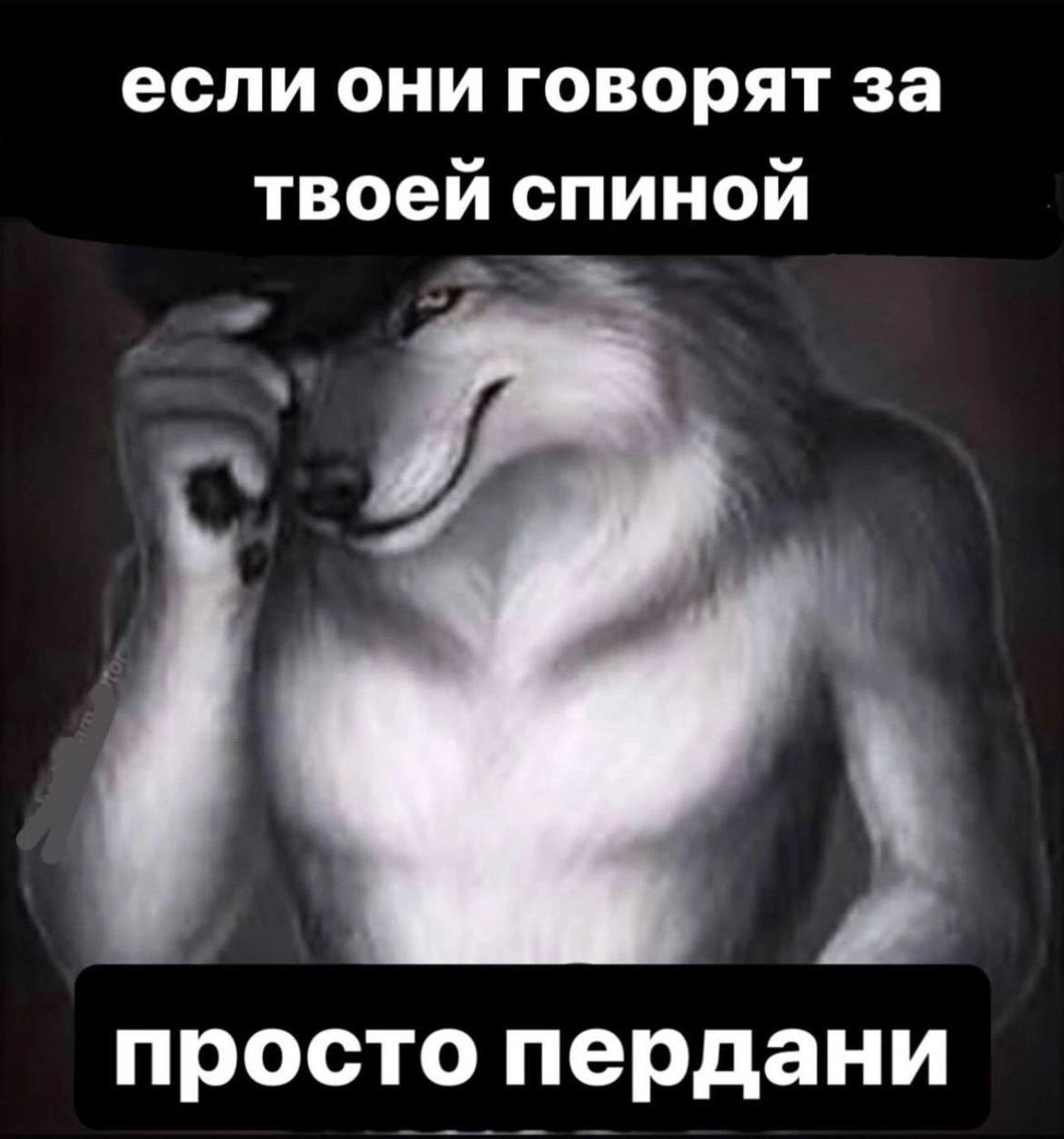 если они говорят за твоей спиной просто пердани