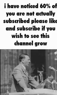 ihave noticed 60% о subscribed please like