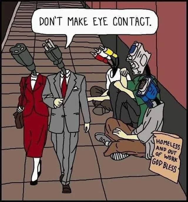 DON'T MAKE EYE CONTACT. Амо