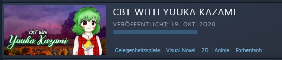 СВТ WITH YUUKA KAZAMI 19. ОКТ 2020 беедеппей$ рее VisualNovel Anime Farbenfroh