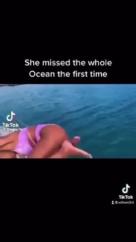 She missed the whole Ocean the first time