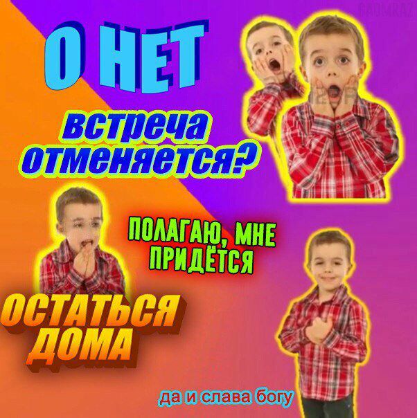 отменяется? 4 ПРИДЕТСЯ ДОМА