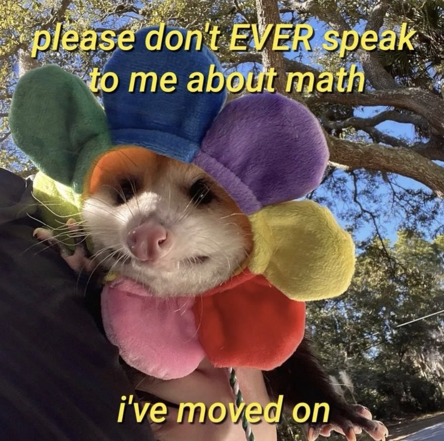 don't EVER speak math Гуе тоуе4
