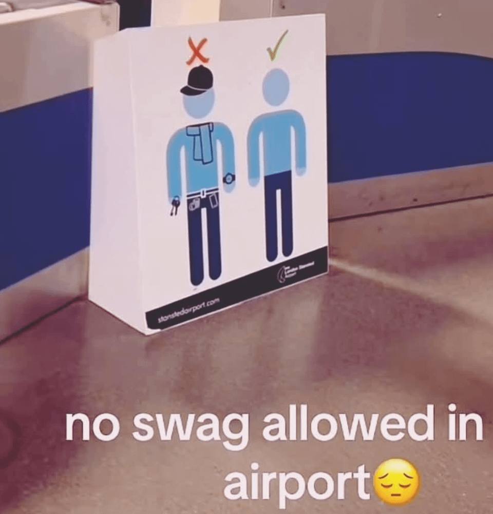 у по swag allowed in airport
