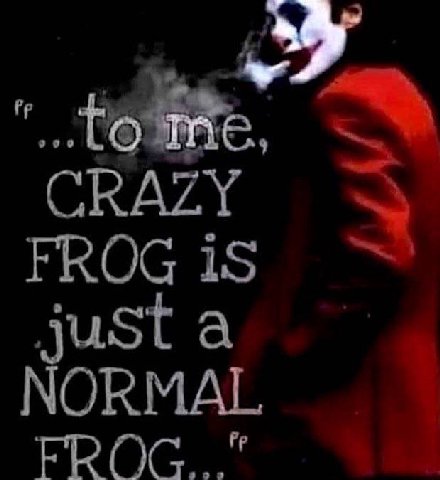 CRAZY FROG 1$ NORMAL just a FROG