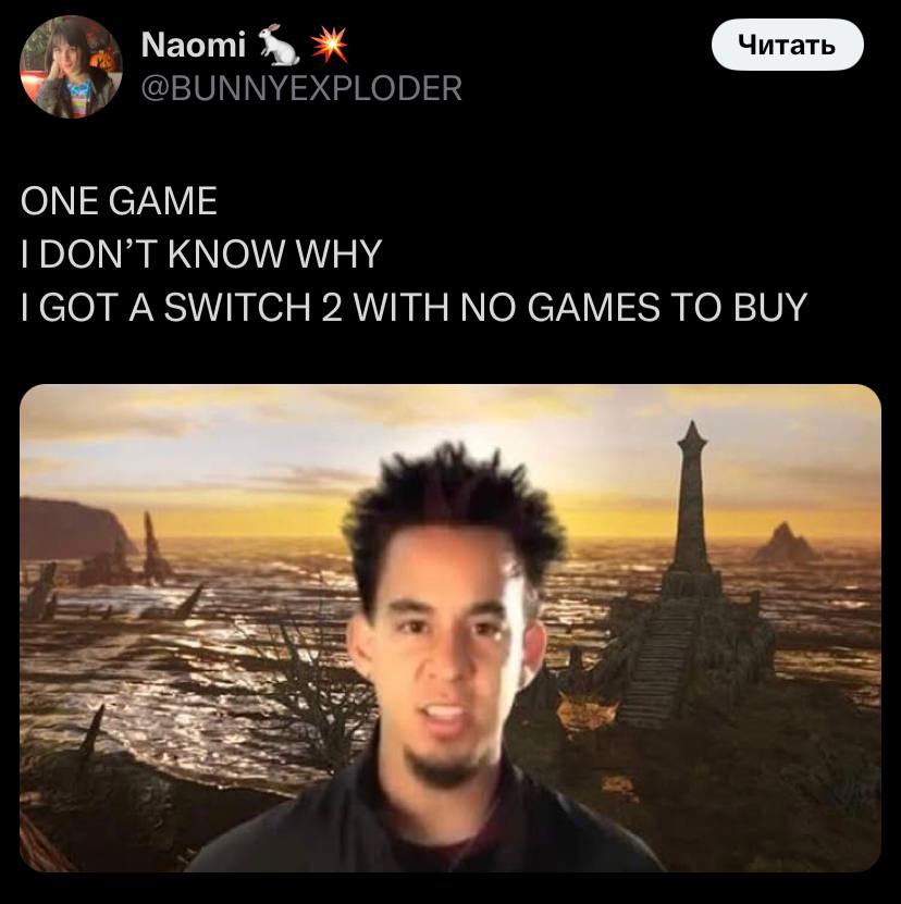 Naomi ОМЕСАМЕ KNOW WHY [СОТА SWITCH 2 WITH NO GAMES TO BUY
