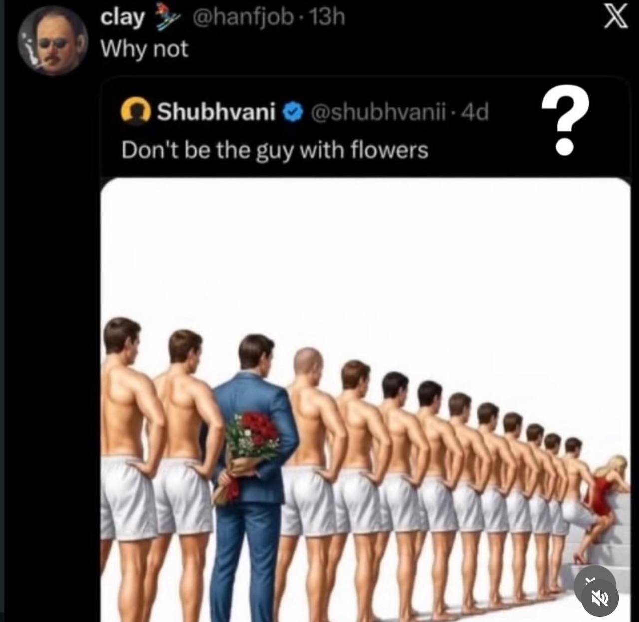Shubhvani Don't be the guy with flowers 7