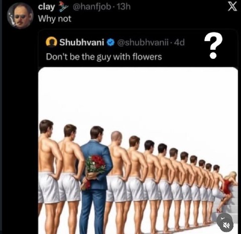 Shubhvani Don't be the guy with flowers 7