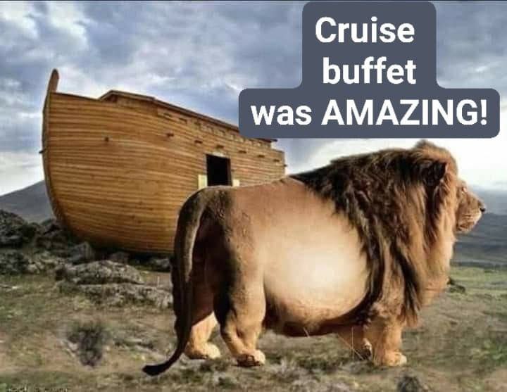 Cruise buffet was AMAZING! a