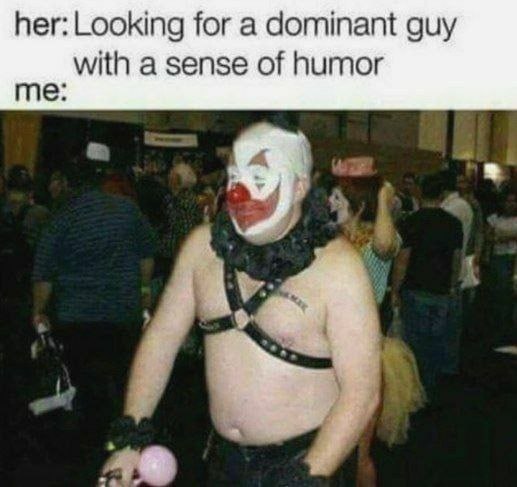 her: Looking for а dominant guy а sense of humor