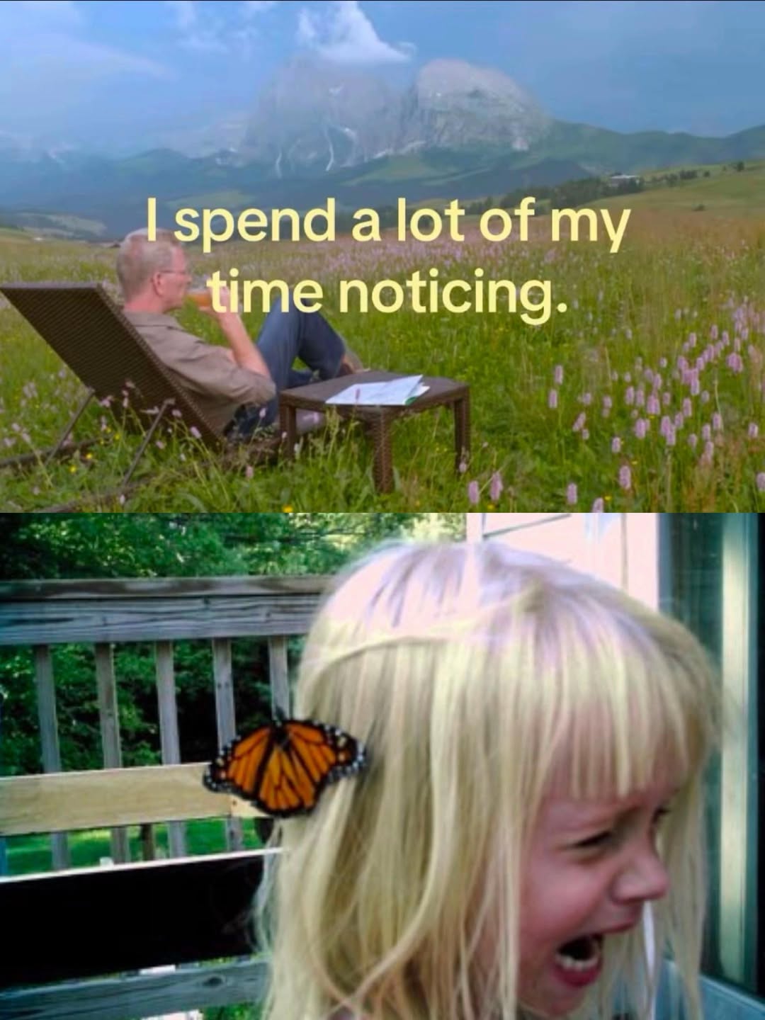 4 spend а lot of my Чте noticing. a