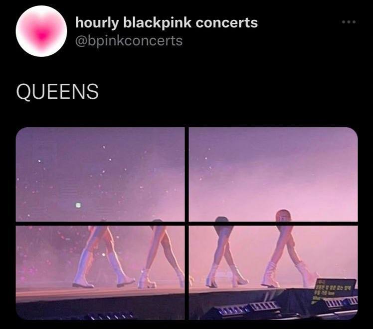 hourly blackpink concerts @bpinkconcerts QUEENS