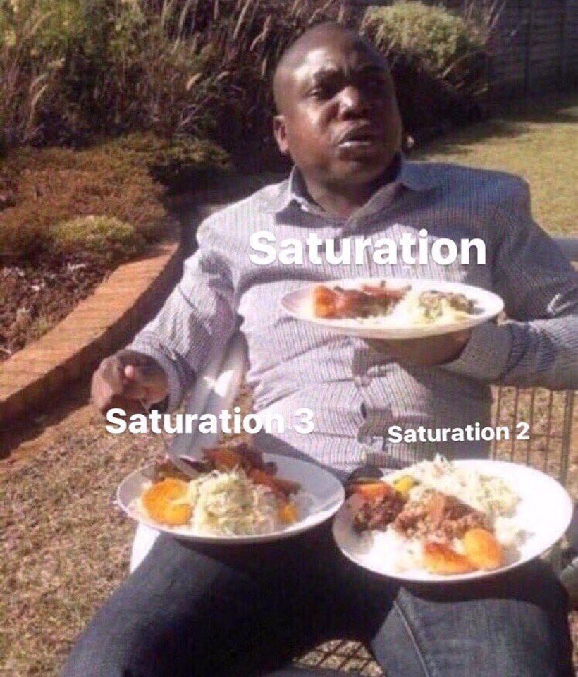 on Saturati Saturation 2