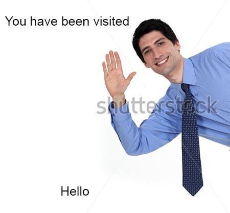 You have been visited С Hello