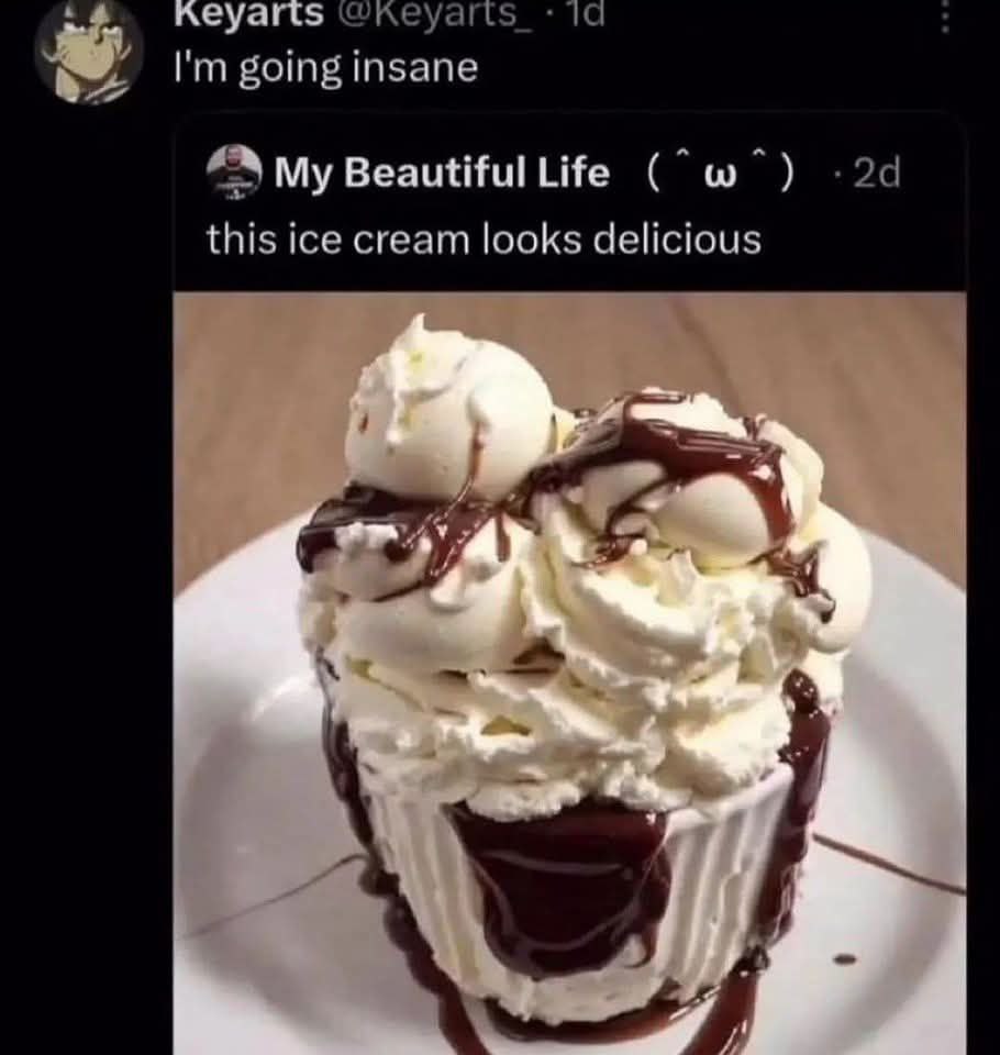 кеуам$ going insane My Beautiful Life this ice cream looks delicious 7