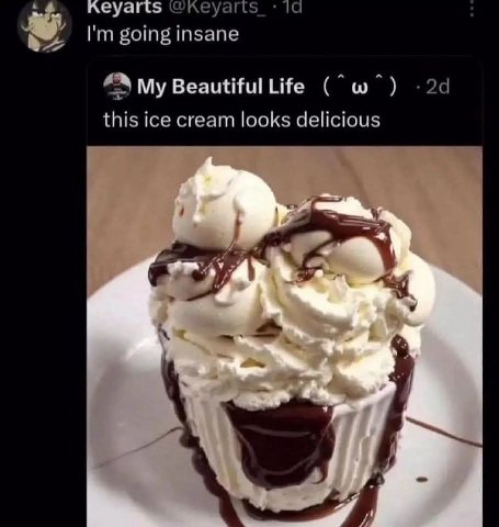 кеуам$ going insane My Beautiful Life this ice cream looks delicious 7