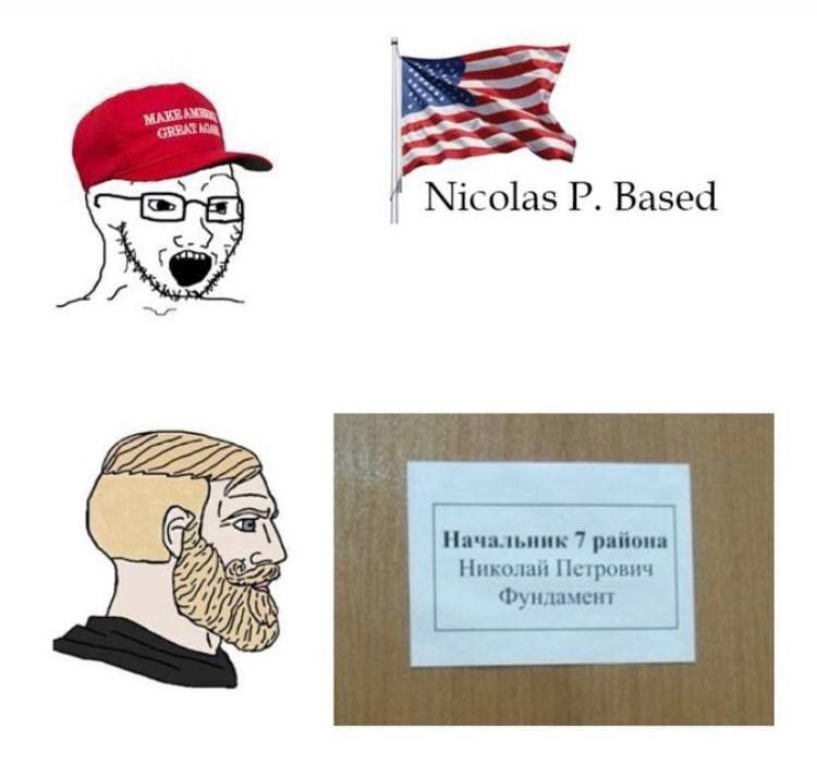 MAKE Nicolas Based Начальник 7 района Николай Петрович Фундамент