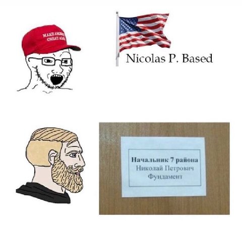 MAKE Nicolas Based Начальник 7 района Николай Петрович Фундамент
