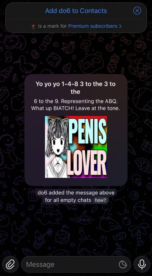 Ааа to Contacts is a mark rip 1-4-8 3 to the 3 to the 6 to the 9. Representing the ABQ. What up BIATCH! Leave at the tone added the message above for all empty chats how? Message