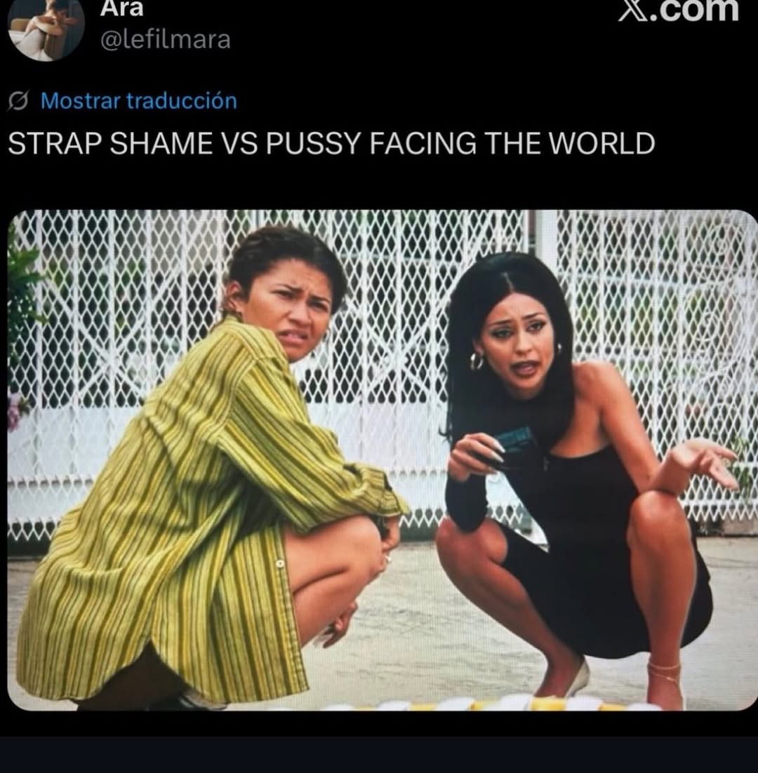 Ага @lefilmara Mostrar traduccion STRAP SHAME PUSSY FACING THE WORLD 006) 000 004 444 и 7 AN 4 “4