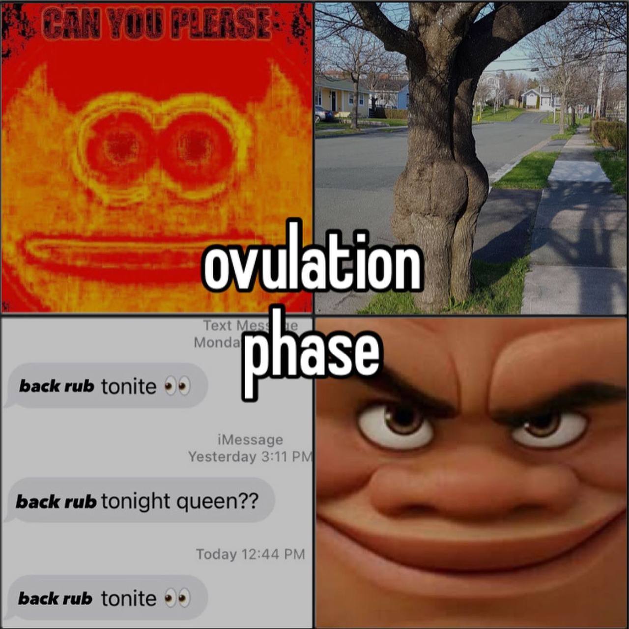 [5 У Text Monda ase back rub tonite iMessage Yesterday 3:11 back rub tonight queen Today 12:44 back rub tonite