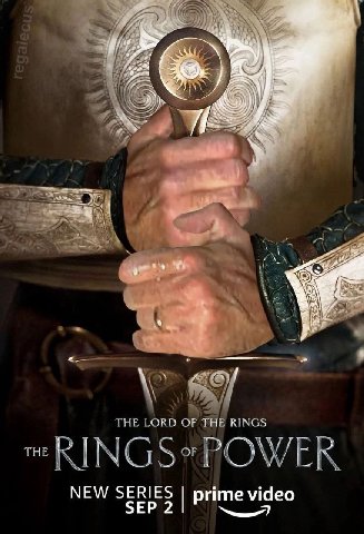 у к or ОВО OF THE RINGS PARTE В NEW SERIES prime video SEP 2