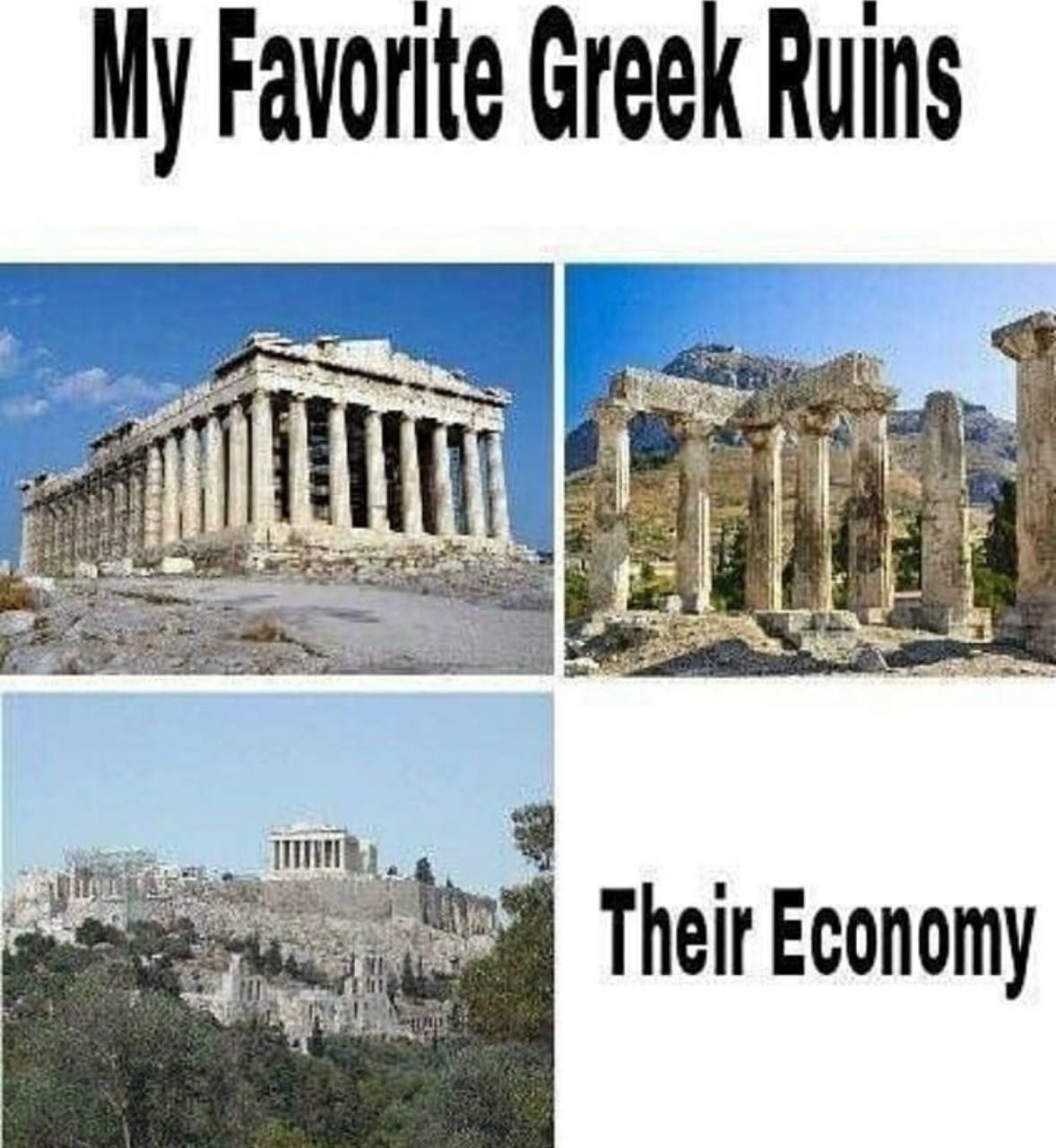 My Favorite Greek Ruins Pte 1 Their Economy