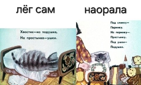 ner сам наорала Под спинку— Перинку. подушке перинку— На Простынку. Под ушки- Подушки. 4%