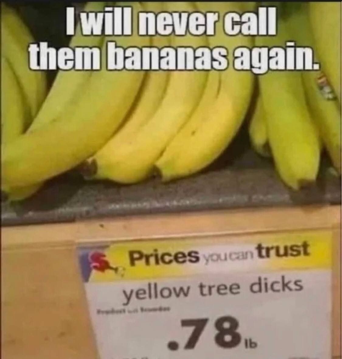 Prices trust yellow tree dicks