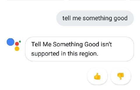 tell me something good Tell Me Something Good isnt supported in this region.