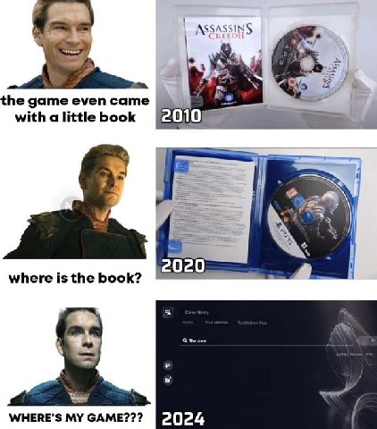 ASSASSINS И the even came with a little book 2010 у. 2020 where is the book? WHERE'S MY GAME??? 2024