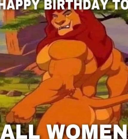 BIRTHDAY ТО ALL WOMEN