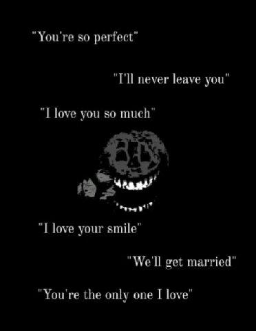 "Г never leave you"
