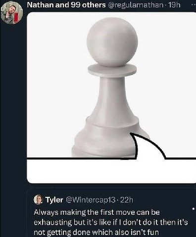 Nathan and 99 others @regularnathan: 7 и Tyler Always making the first move can be exhausting but it’s like if don’t it then it’s not getting done which also isn’t fun