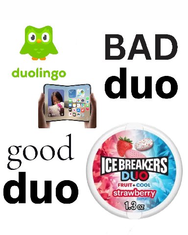 60 BAD Я good COOL duo