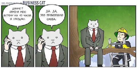 THE ADV. USINESS CAT АЖАНЕТ? ВСТРЕЧУ НА 40 ЧАСОВ, ОТМЕНИ МОЮ ЭТО ПРОИЗОШЛО Я ОПОЗДАЮ. СНОВА. an