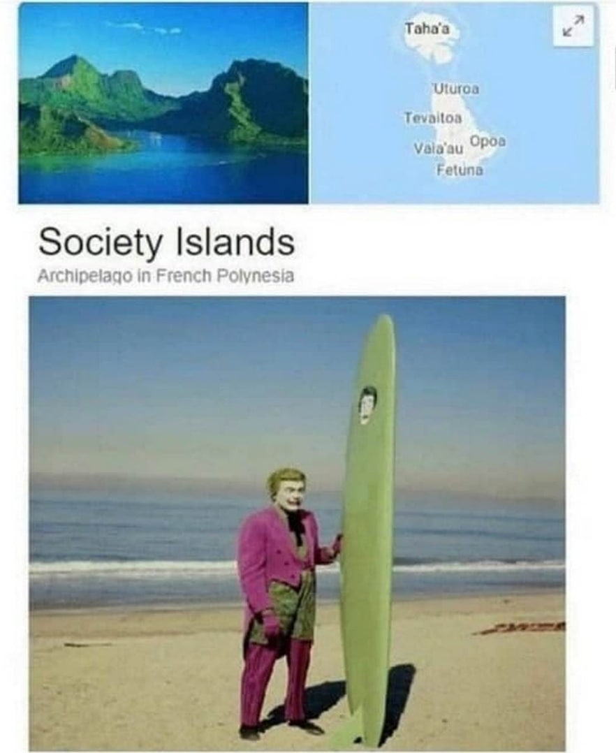Society Islands in French Potynesia